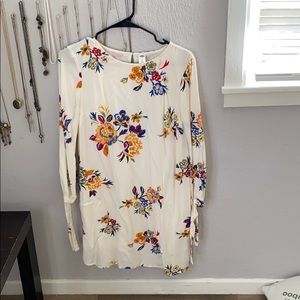 Old Navy floral Long Sleeve Mini Dress